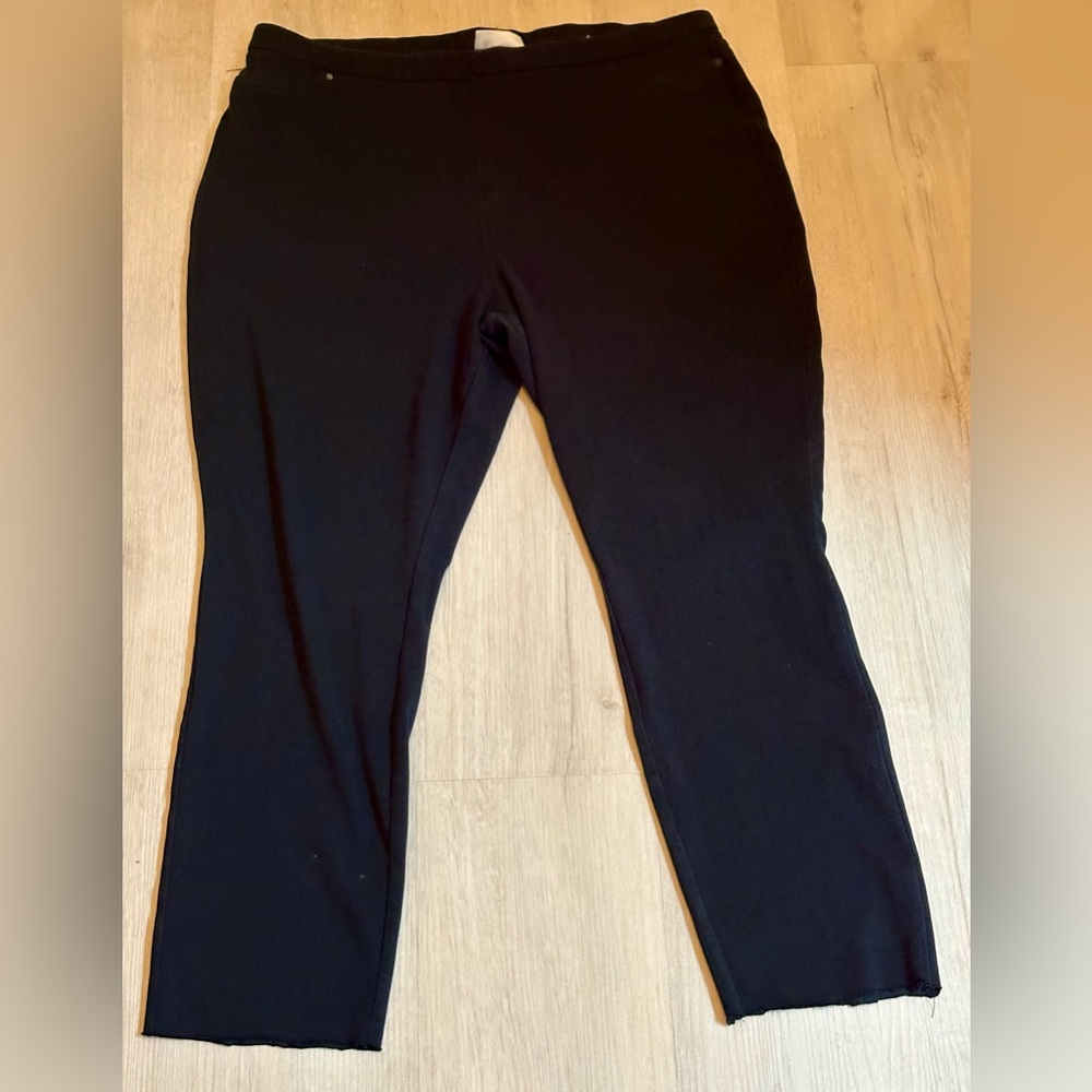 Croft & Barrow Women’s Black Stretch Pants - XL Comfy & Casual Versatile Slacks